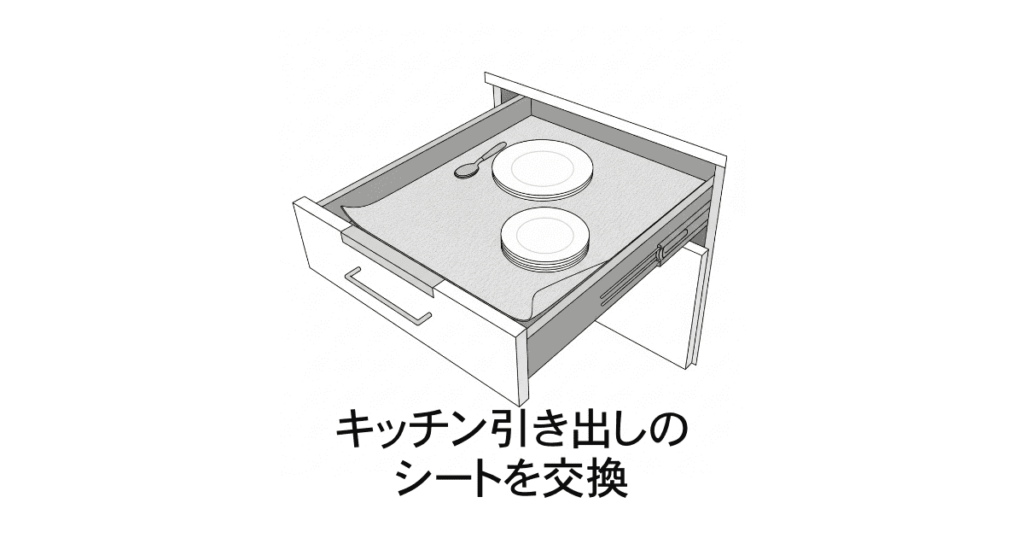 引き出しシート