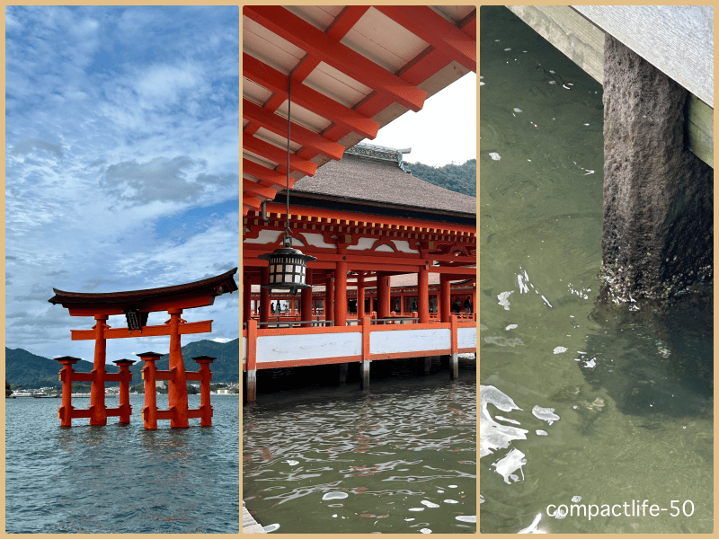 厳島神社満潮時