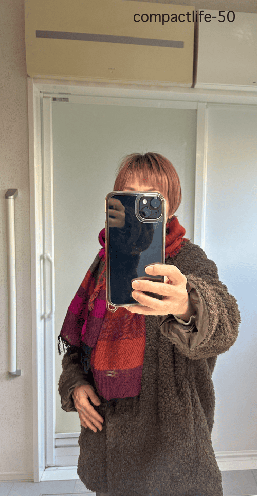 シニア冬コーデ