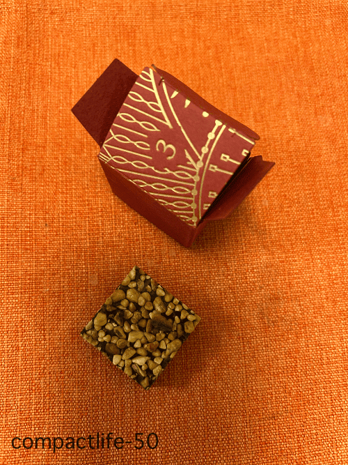 アドベントカレンダーのチョコ