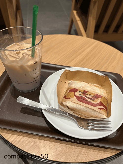 スタバで休憩