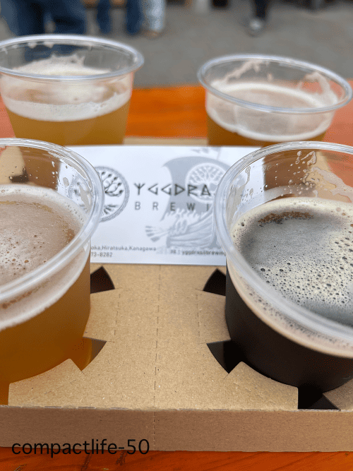 クラフトビール飲み比べ
