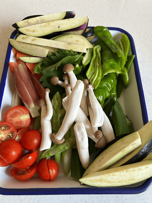 夏野菜の揚げ浸し
