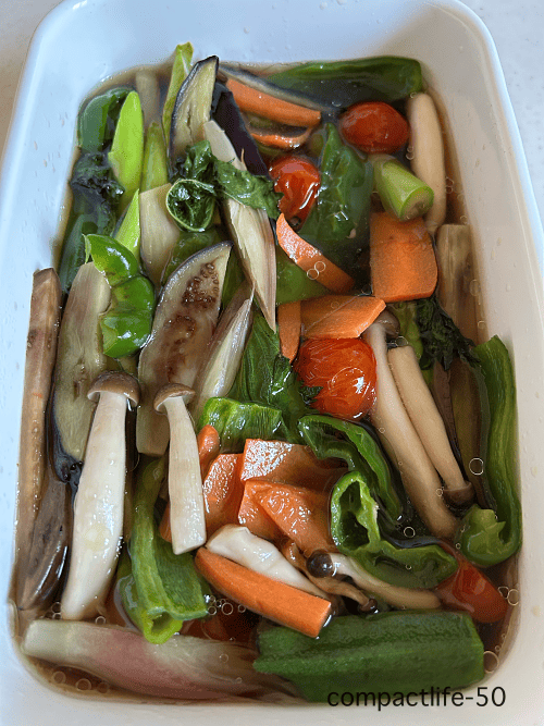 夏野菜の揚げ浸し