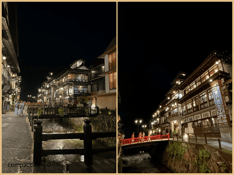 銀山温泉の夜